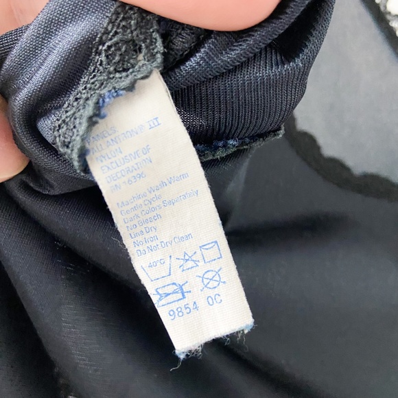 black lace camisole, black lace camisole tank, black lace tank, black camisole - Picture 7 of 7